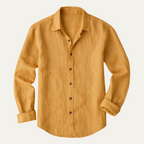 Lurenne | Men’s Vintage Linen Shirt – Timeless Tailoring and Relaxed Sophistication