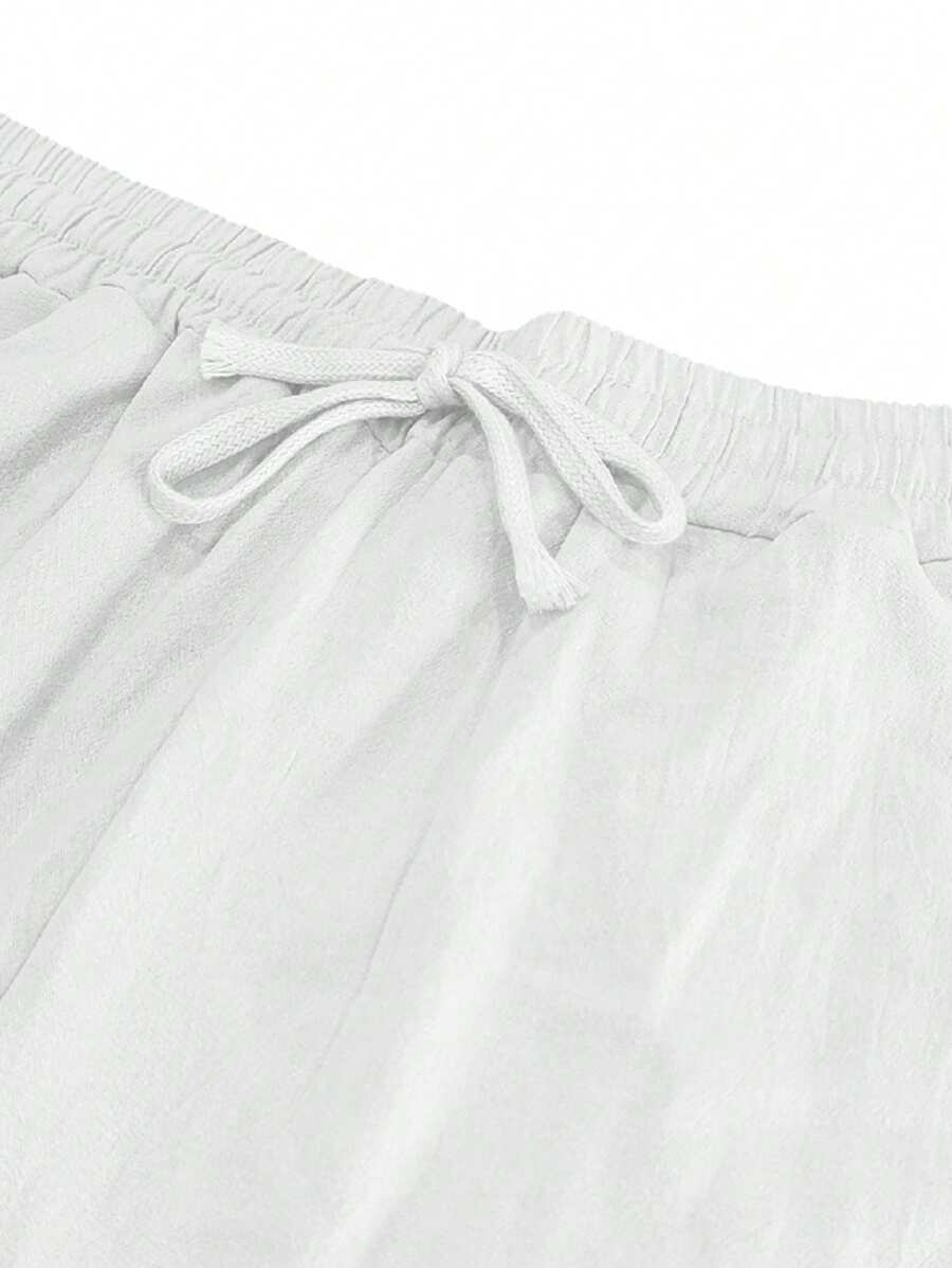 Lurenne | Men’s White Linen Pants – Effortless Ease and Summer Sophistication