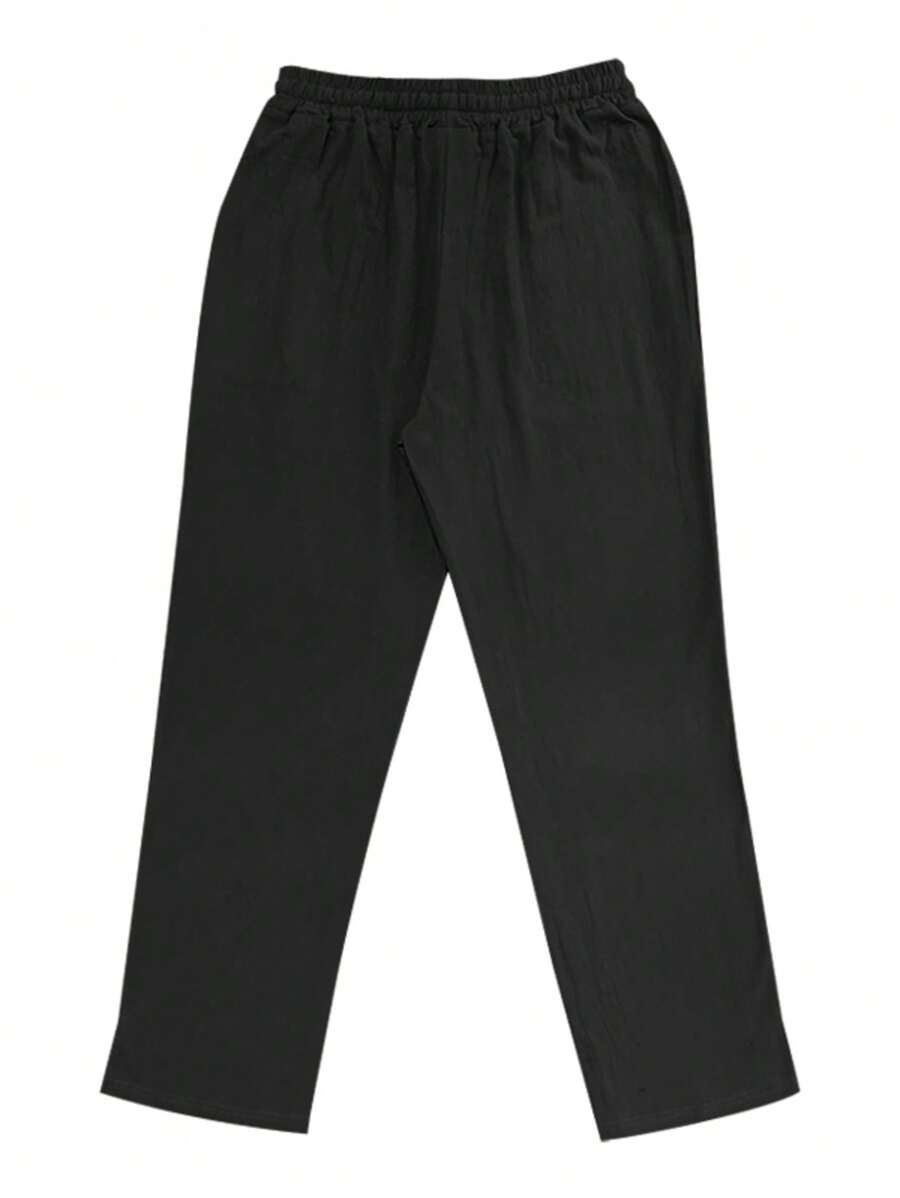 Lurenne | Men’s White Linen Pants – Effortless Ease and Summer Sophistication