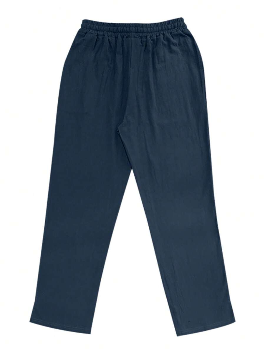 Lurenne | Men’s White Linen Pants – Effortless Ease and Summer Sophistication