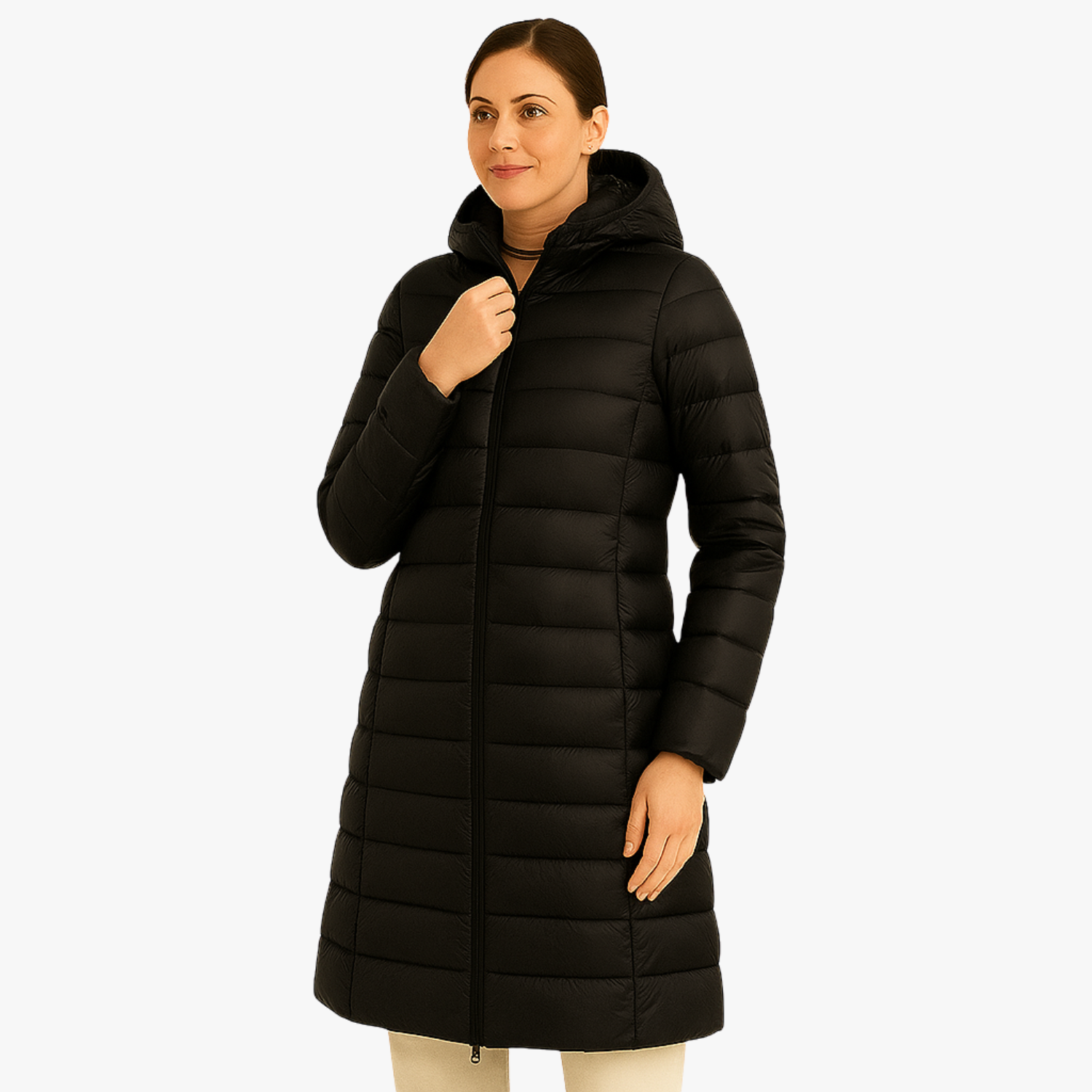 Women’s Slim Fit Quilted Puffer Jacket