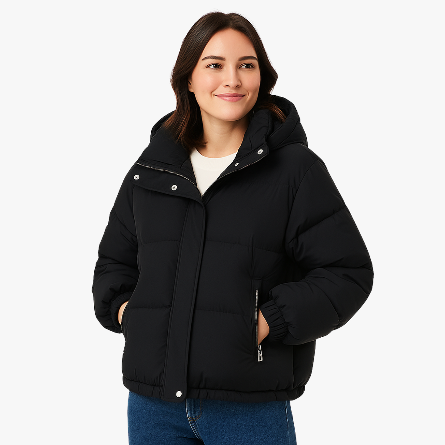 Women’s Oversized Cotton Puffer Jacket