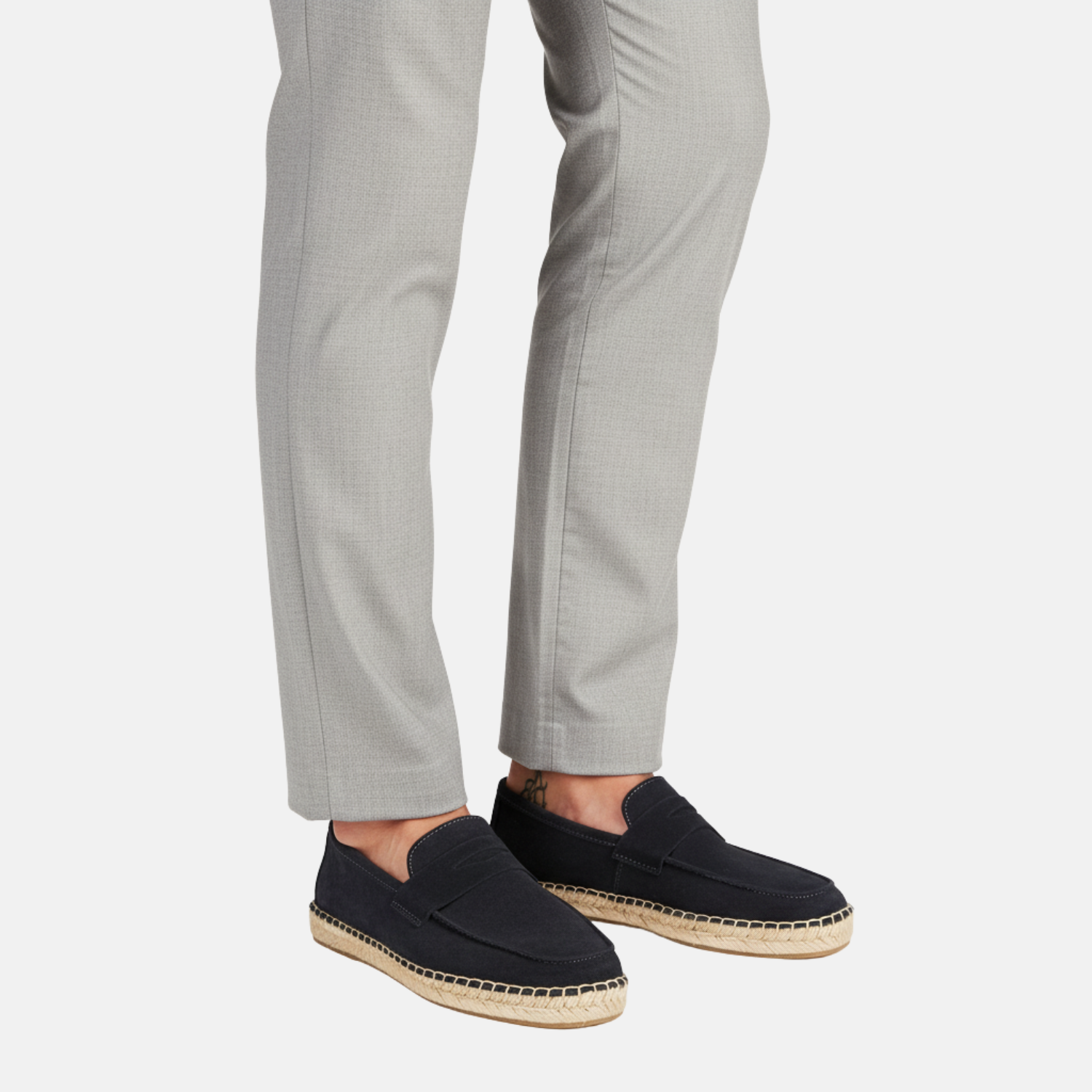 Lurenne | Men’s Suede Espadrilles – Refined Ease and Everyday Sophistication
