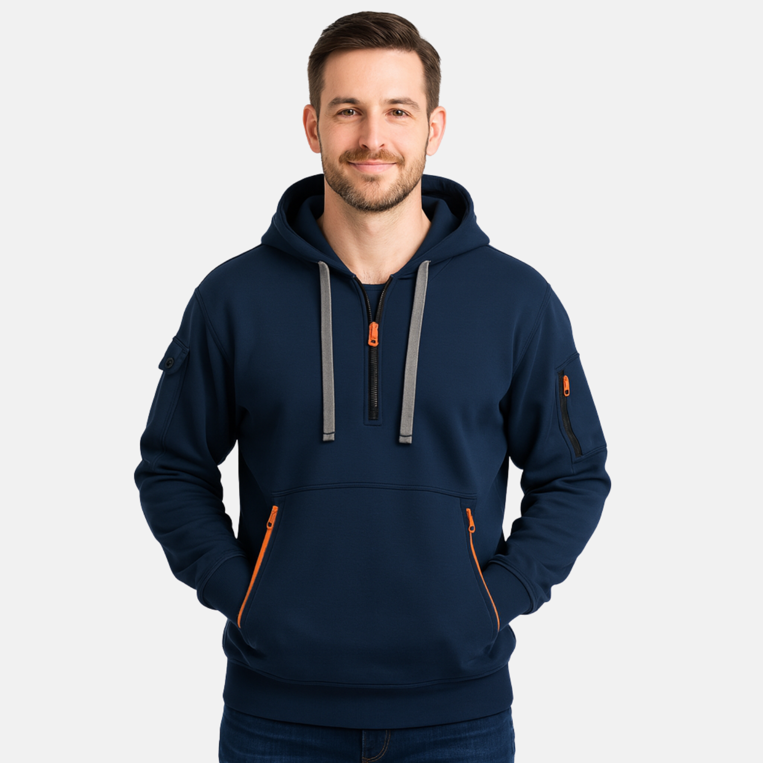 Stylish Men’s Casual Cotton Hoodie