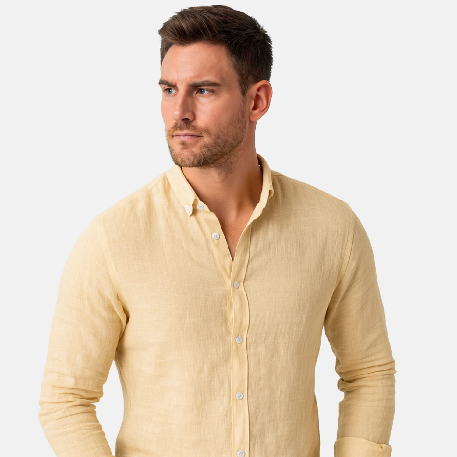 Lurenne | Men's Linen Shirt – Lightweight Elegance for Summer
