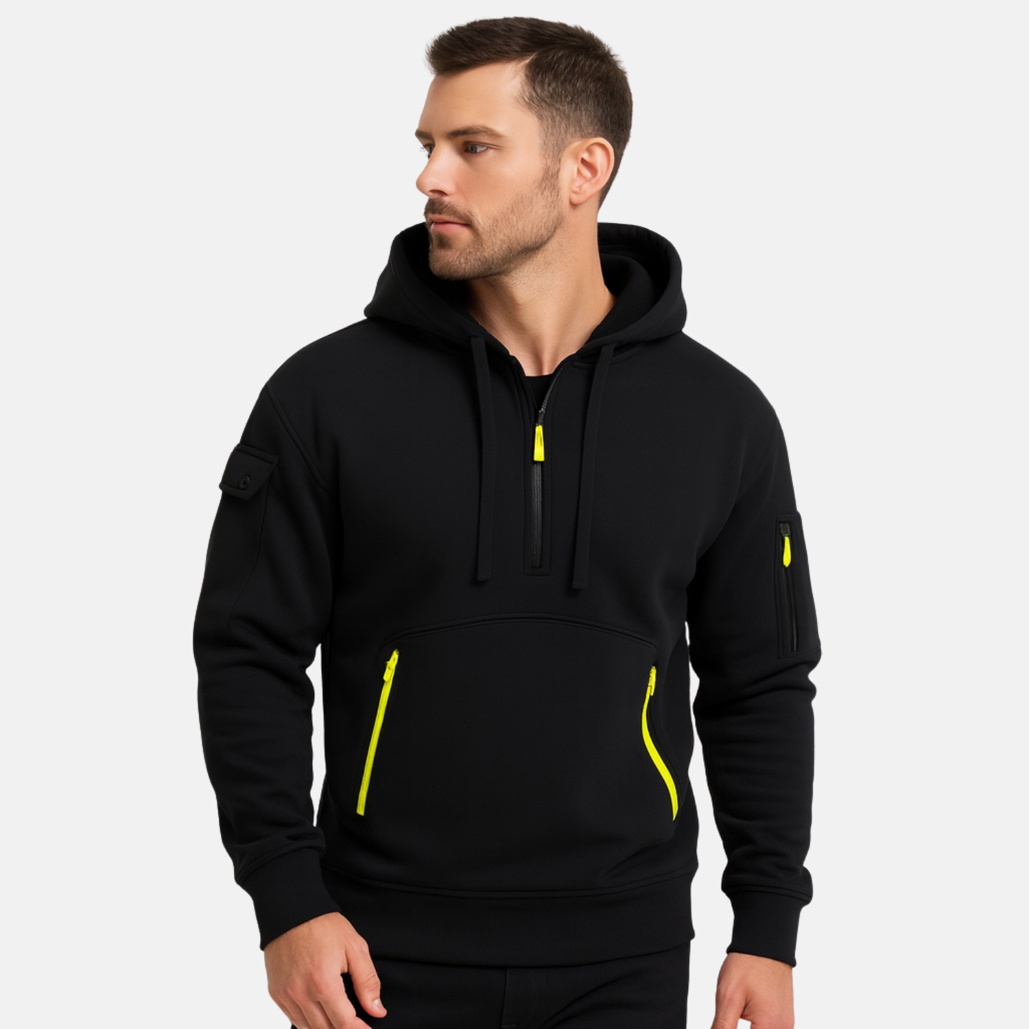 Stylish Men’s Casual Cotton Hoodie