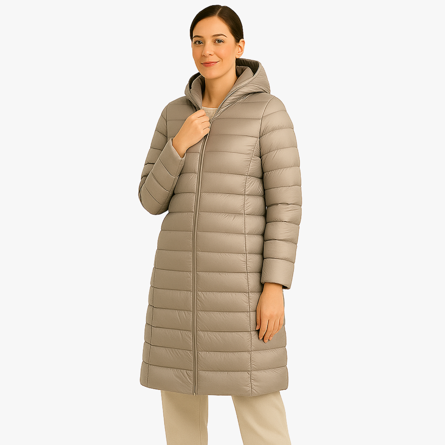Women’s Slim Fit Quilted Puffer Jacket