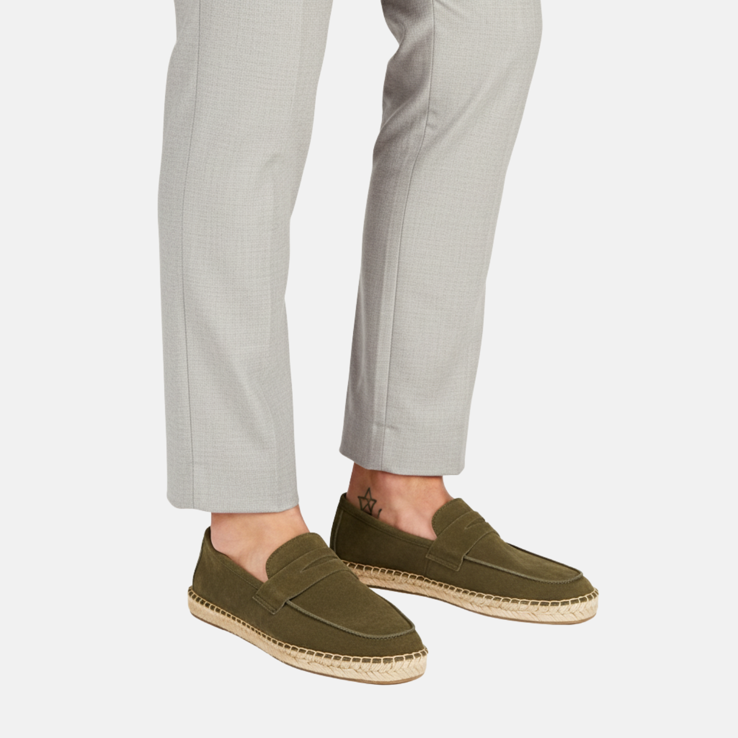 Lurenne | Men’s Suede Espadrilles – Refined Ease and Everyday Sophistication