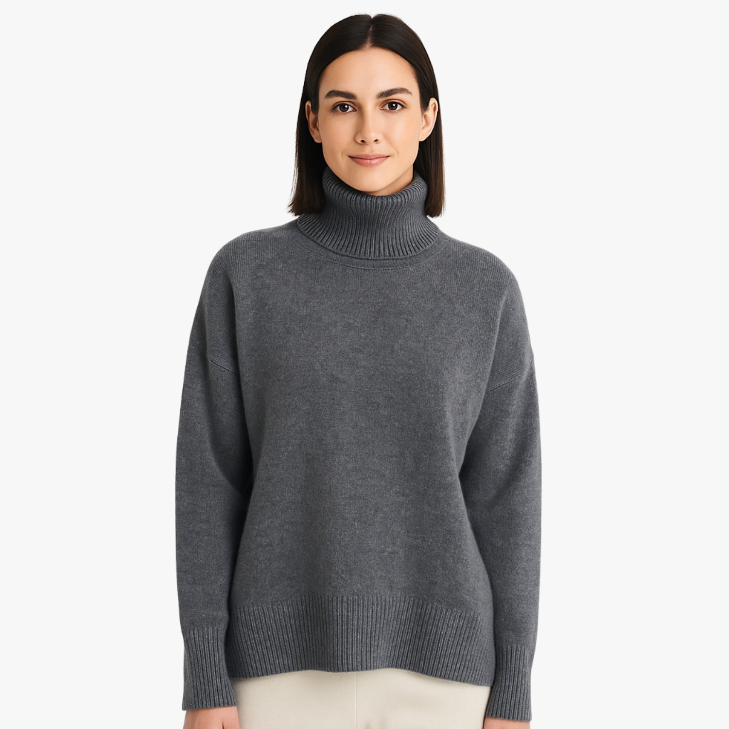 Cozy Merino Wool Turtleneck Sweater