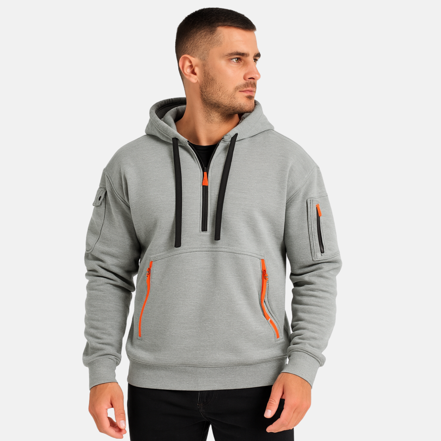 Stylish Men’s Casual Cotton Hoodie