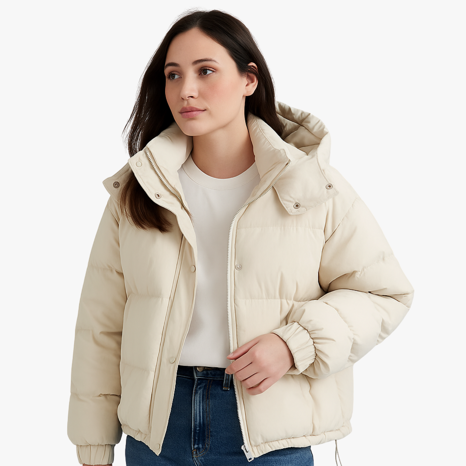 Women’s Oversized Cotton Puffer Jacket