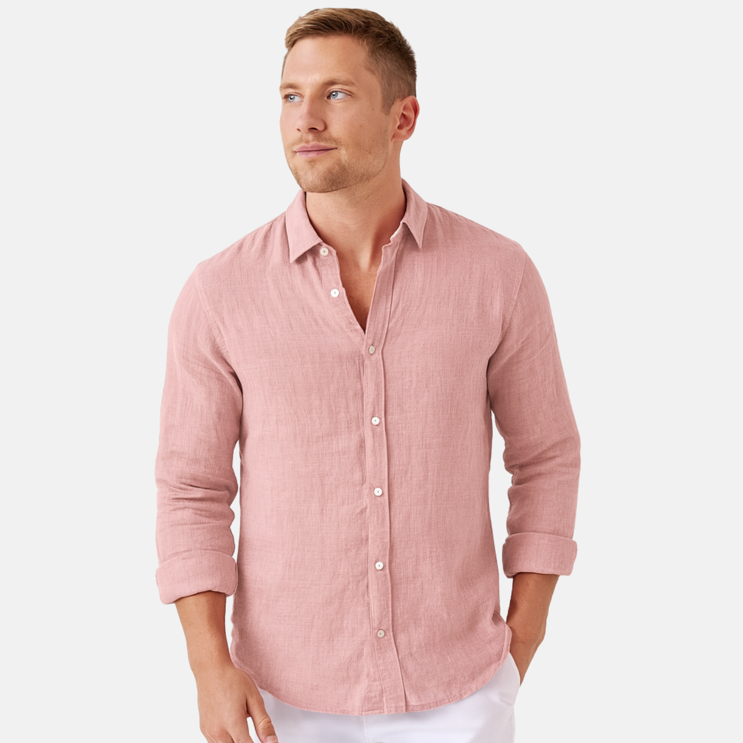 Lurenne | Men's Linen Shirt – Lightweight Elegance for Summer