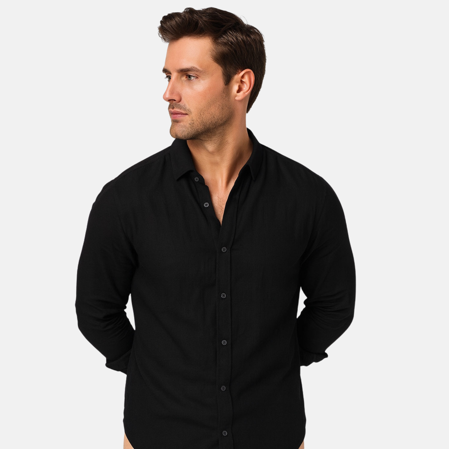 Lurenne | Men's Linen Shirt – Lightweight Elegance for Summer