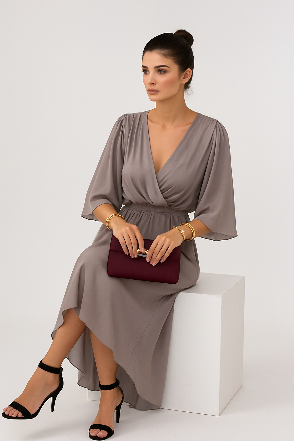 Elodie – Airy Chiffon Dress