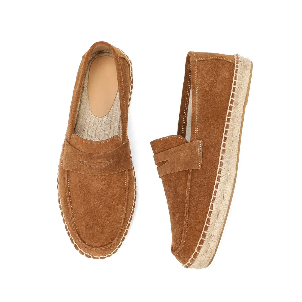 Lurenne | Men’s Suede Espadrilles – Refined Ease and Everyday Sophistication