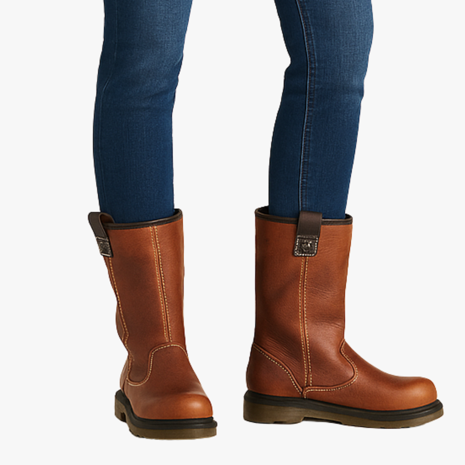 Chic Women’s Leather Winter Boots